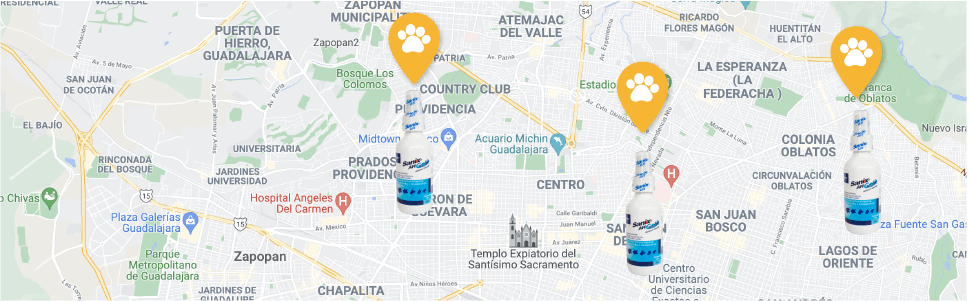 Encuentra el producto en la clínica veterinaria más cercana